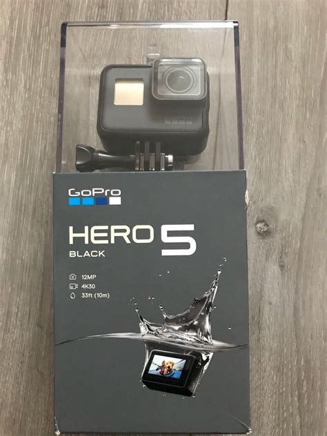 Gopro Hero 5 Black Edition 4k Hd Wifi 12mp Waterproof Camcorder Action