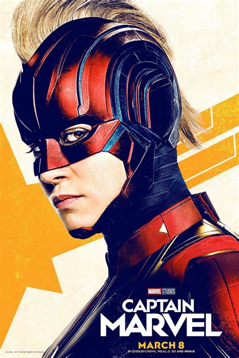 Captain Marvel 90s tribute vintage style Poster Marvel 2019 | Etsy