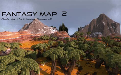 Fantasy Map 2 Extreme Realism Minecraft Map