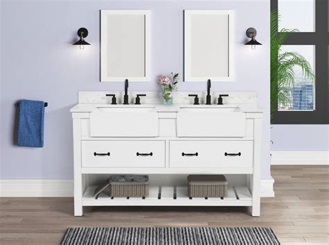 Farmhouse Bathroom Vanity Cabinets Bathroom Information