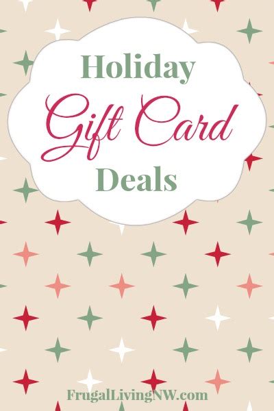 There are a couple of great offers on gift cards at real canadian superstore ontario in the upcoming week, so if any of the gift cards on your shopping list are involved …read more. Holiday Gift Card Deals - Frugal Living NW
