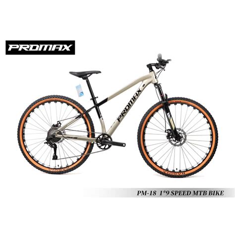 Original Promax Pm18 1x9 Alloy Mechanical Mountainbike 2024 Shopee