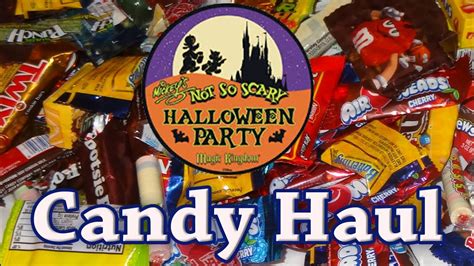 Walt Disney Halloween Candy Haul Part 2 From Mickeys Not So Scary