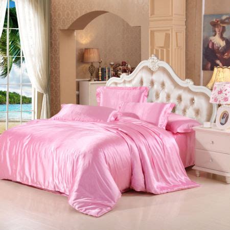 Features the satin bedding sheet set from mainstays offers vibrant color for modern home decor. Shop for 4PCS Duvet Cover Set Soft Silky Satin Bedding Set ...