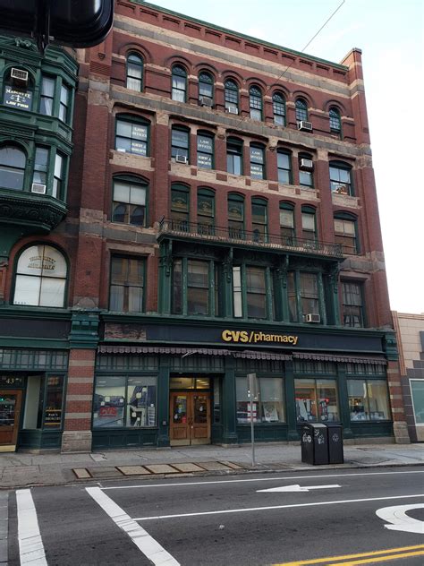 Store 1000, the relocated first CVS, in the heart of downtown Lowell
