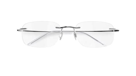 ultralight men s glasses lite 500 silver square metal titanium frame 399 specsavers australia