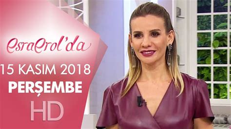 Esra erol özbir, aslen kütahya'lıdır. Esra Erol'da 15 Kasım 2018 | Perşembe - YouTube