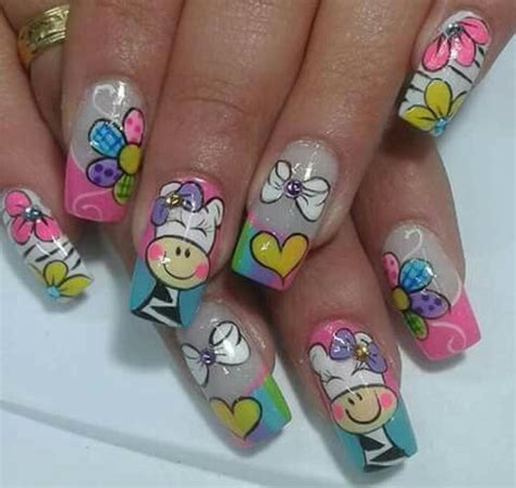 Si te gustan las uñas decoradas y modelos de uñas, si eliges llevar unas manos arregladas y bonitas éste es tu sitio. 1005 Best images about Uñas pintadas on Pinterest | Nail art, Deko and Flower nail art