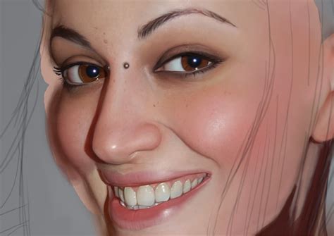 3.1 blending dark flesh tone colors. How to Paint Skin Digitally | Muddy Colors