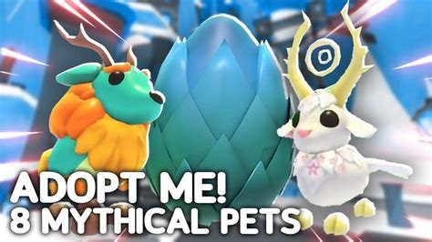 Every Mythic Egg Pet In Roblox Adopt Me