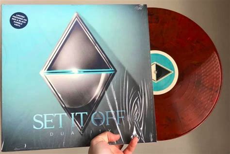Set It Off Duality 2014 Red And Black Marble Vinyl Discogs