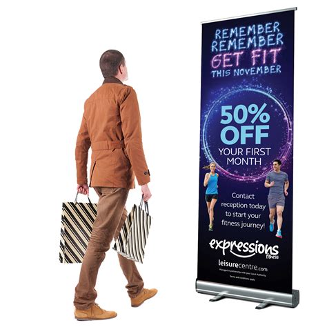 Cheap Printed Roller Banners Pull Up Displays Next Day Delivery Uk