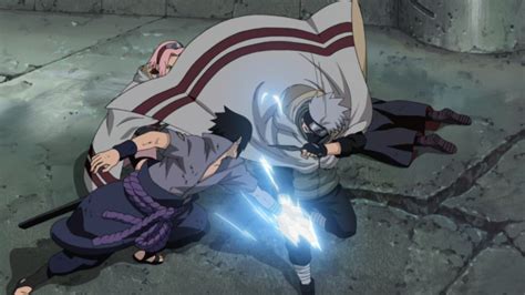 We now have an official. Image - Kakashi intercepts Sasuke.png - Narutopedia, the ...