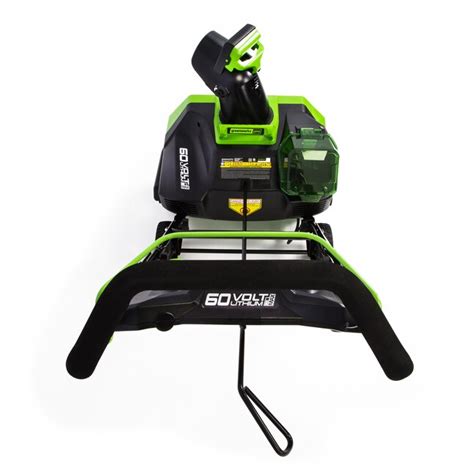 Greenworks Pro 60 Volt 20 In Single Stage Push Cordless Electric Snow