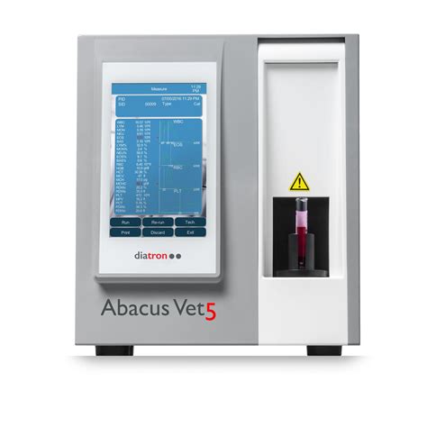 Veterinary Hematology Analyzer Abacus Vet5 Diatron Automatic