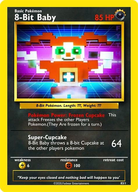 I Made Fnaf Pokemon Cards Fandom