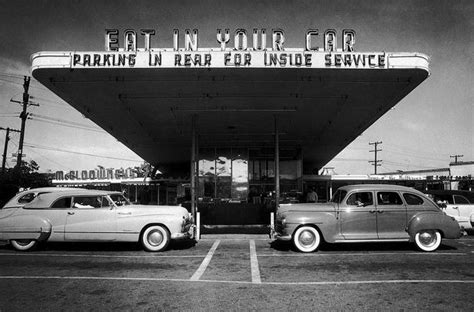 Specialty coffee, unique sandwiches, pastries, wine shop*46 rosemount ave, in weston & 1104 college street*. Drive-in-restaurant, Los Angeles March 1949 | Los angeles ...