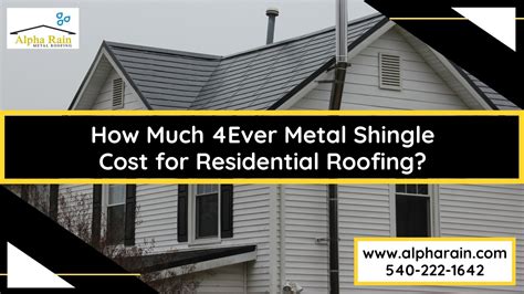 Metal Roof Shingles Price VS Asphalt Shingles in 2020 ...