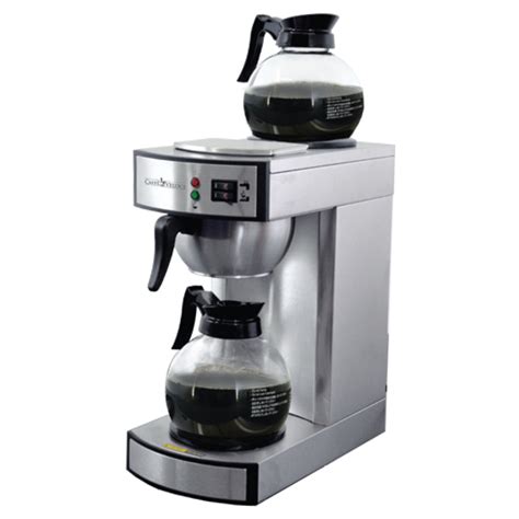 Homedepot.com has been visited by 1m+ users in the past month Stainless Steel Coffee Maker with 2 Glass Decanter - 2.2 L ...