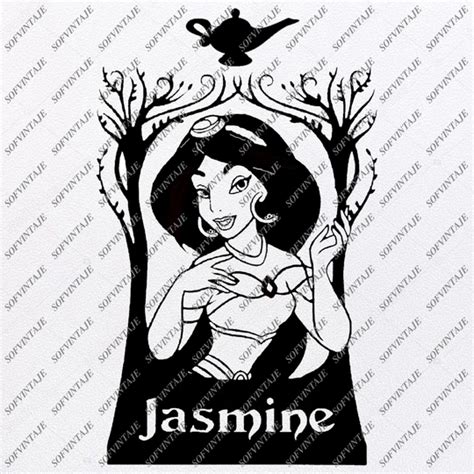 Download Jasmine Svg File - Princess Jasmine Svg - Disney Princess Clipart - Disney Characters Svg ...