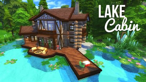 LAKE CABIN - Sims 4 | House Build - YouTube