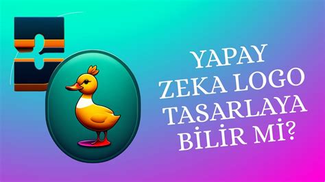 YAPAY ZEKA LOGO TASARLAYABİLİR Mİ YouTube