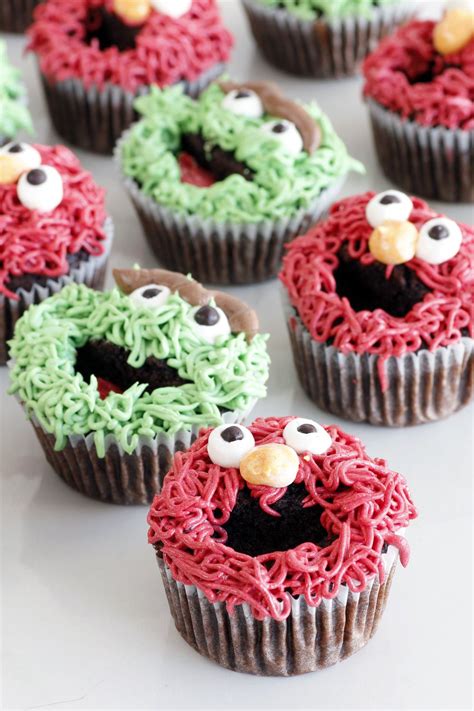 Sesame Street Cupcakes Lil Cookie