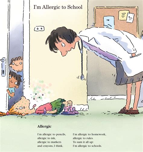 Allergic By Robert Pottle From Im Allergic To School With Permission