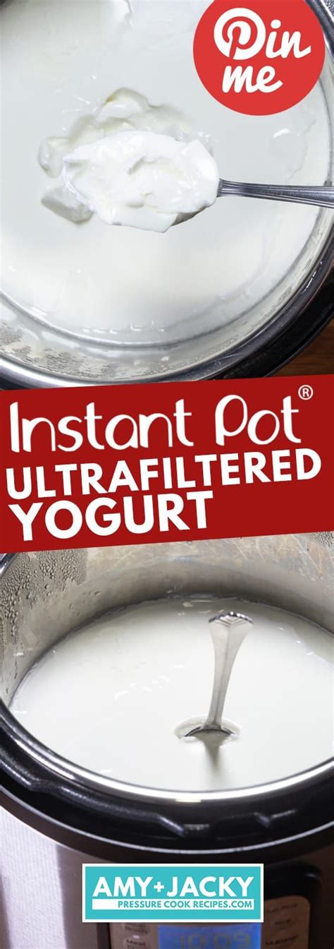 Instant Pot Ultrafiltered Yogurt Foolproof Cold Start Method Amy Jacky Instant Pot