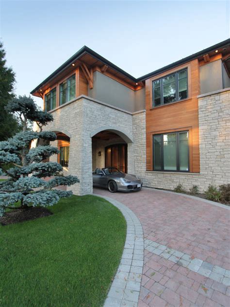 Modern Stone Exterior | Houzz
