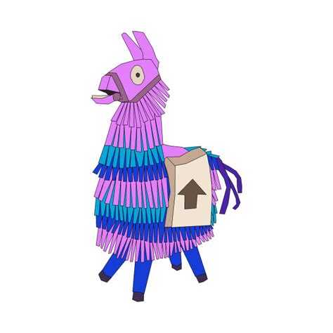 Every day new 3d models from all over the world. Loot Llama - Fortnite - Tank Top | TeePublic