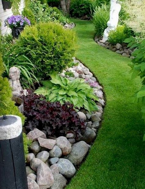 Use small shrubs, bulbs or annuals in containers by your front door, in hanging baskets on your porch or in window boxes. 68+ Marvelous Rock Garden Ideas Backyard Front Yard - Page ...