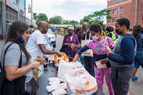 jamaica center bid partners with local organizations to beautify parsons public space qns