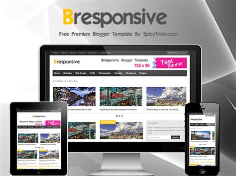 Premium Responsive Blogger Template Free Download Printable Templates