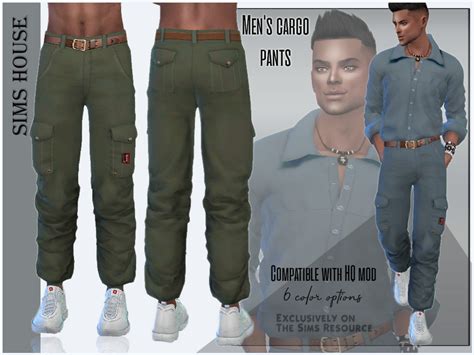Mens Cargo Pants By Sims House From Tsr • Sims 4 Downloads