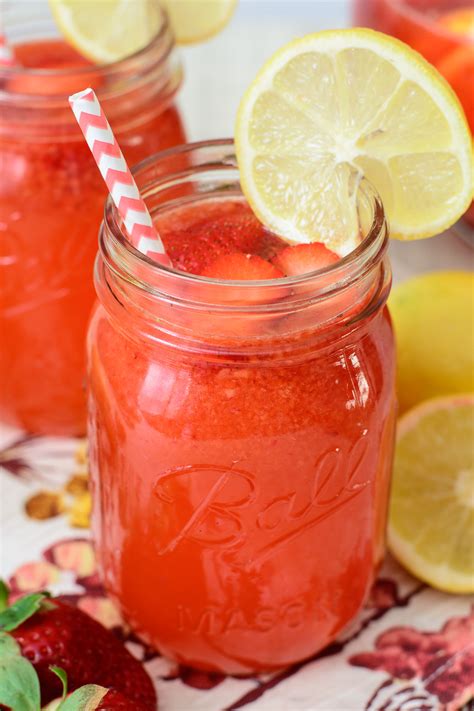 Strawberry Lemonade From Scratch