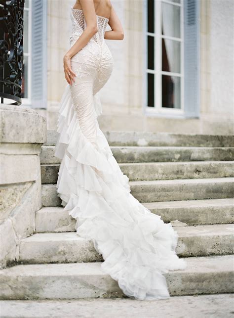 Elegant Parisian Bridal Editorial With Old World Charm Paris Wedding