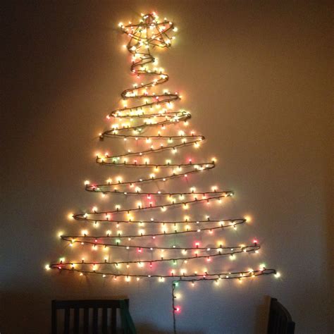 11 Last Minute Diy Christmas Trees Wall Christmas Tree Diy Christmas