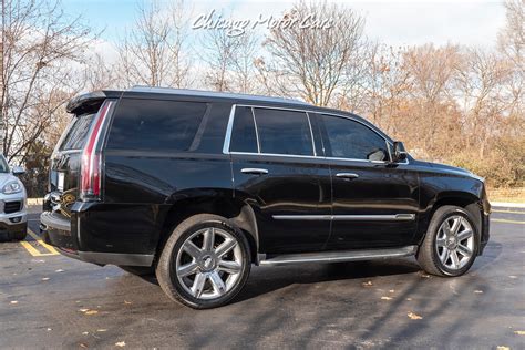 Used 2015 cadillac escalade luxury 4wd suv original msrp $82k+ loaded