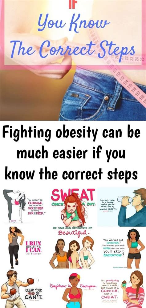fighting obesity can be much easier if you know the correct steps