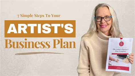 7 Simple Steps For Your Artists Business Plan 2023 And 2024 Youtube
