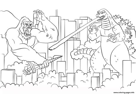 6th grade language arts worksheets. King Kong Vs Godzilla 1962 Movie Coloring Pages Printable