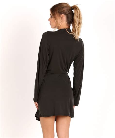 Robe definition, a long, loose or flowing gown or outer garment worn by men or women as ceremonial dress, an official vestment, or garb of office. WILDFOX Unwrap Me Robe Charcoal NSM31491D - Free Shipping ...