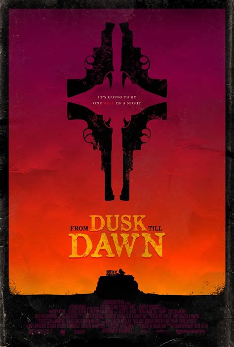 From Dusk Till Dawn Movie Poster Art Poster Art Movie Posters Design