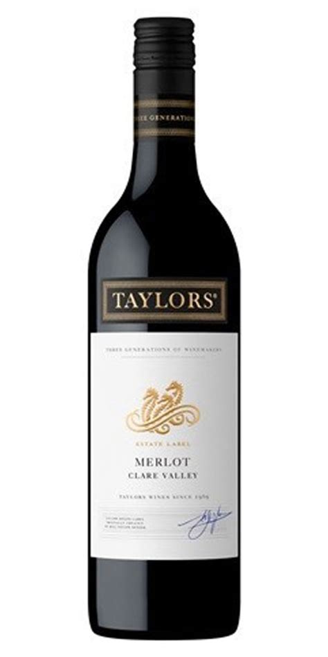 Taylors Estate Merlot 750ml Bayfields