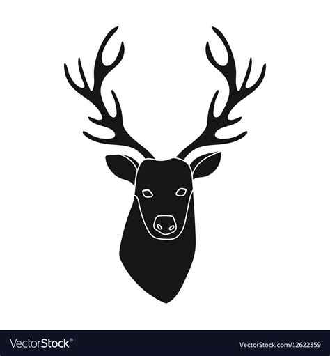 Download Deer Head Silhouette Vector at GetDrawings | Free download