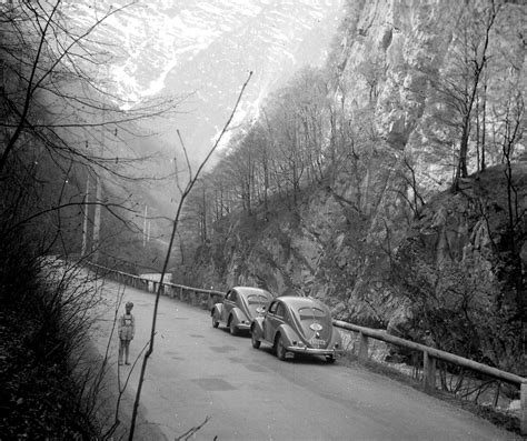 1952 | My fathers car first, then the volkswagen of friends … | Flickr