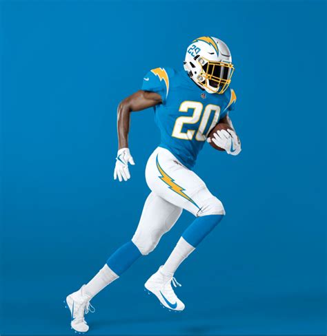 Los Angeles Chargers New Uniforms Uniswag