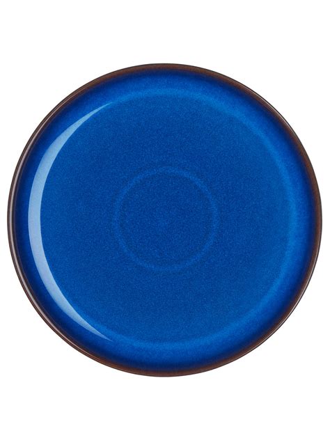 Denby Imperial Blue Coupe 25cm Dinner Plate At John Lewis And Partners