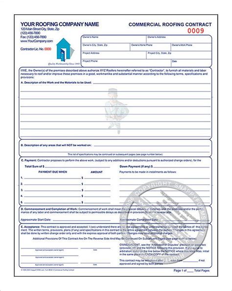 An independent contractor or evaluator can be a good source of estimates. Roofing Estimates Templates - FREE DOWNLOAD - Printable ...